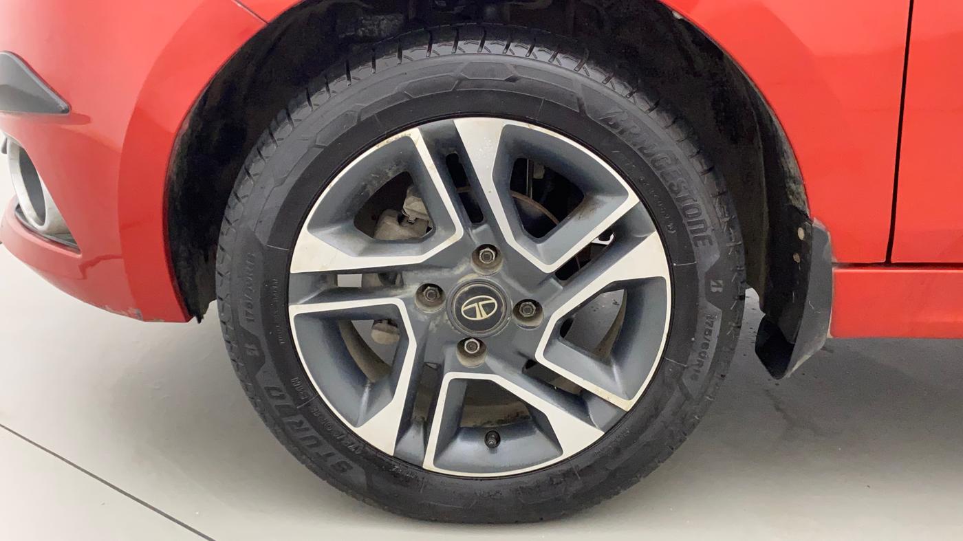 2018 Tata TIGOR XZ PETROL, Petrol, Manual, 72,359 km, Left Front Wheel
