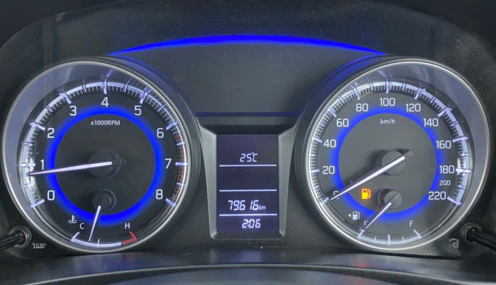 2018 Maruti Baleno DELTA 1.2 K12, Petrol, Manual, 79,821 km, Odometer Image