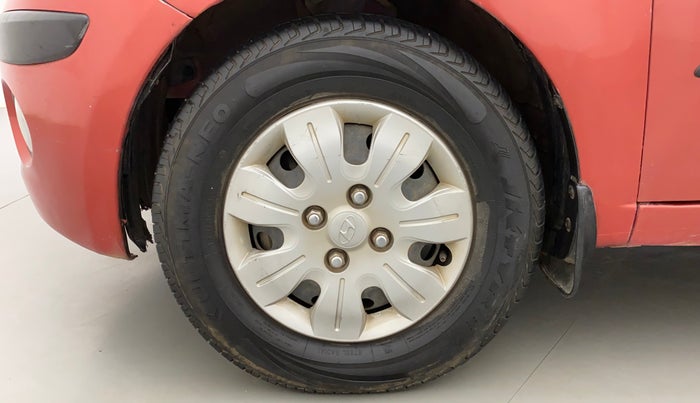 2010 Hyundai i10 MAGNA 1.1, Petrol, Manual, 1,46,275 km, Left Front Wheel