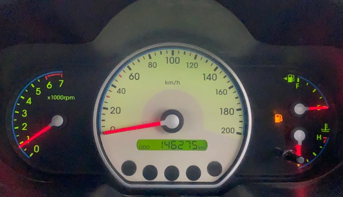 2010 Hyundai i10 MAGNA 1.1, Petrol, Manual, 1,46,275 km, Odometer Image