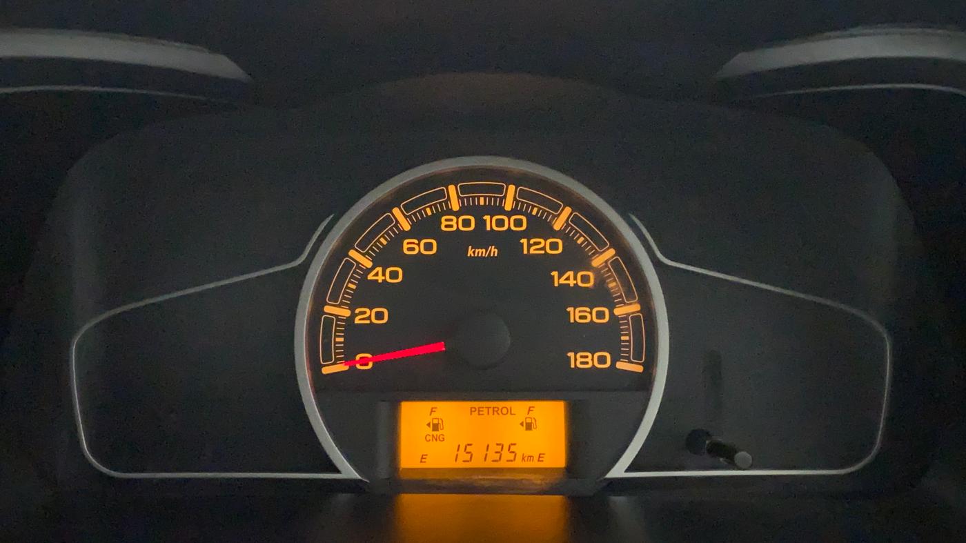 2020 Maruti Alto LXI OPT CNG, CNG, Manual, 14,858 km, Odometer Image