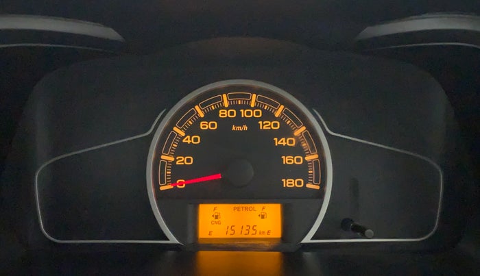 2020 Maruti Alto LXI OPT CNG, CNG, Manual, 14,858 km, Odometer Image