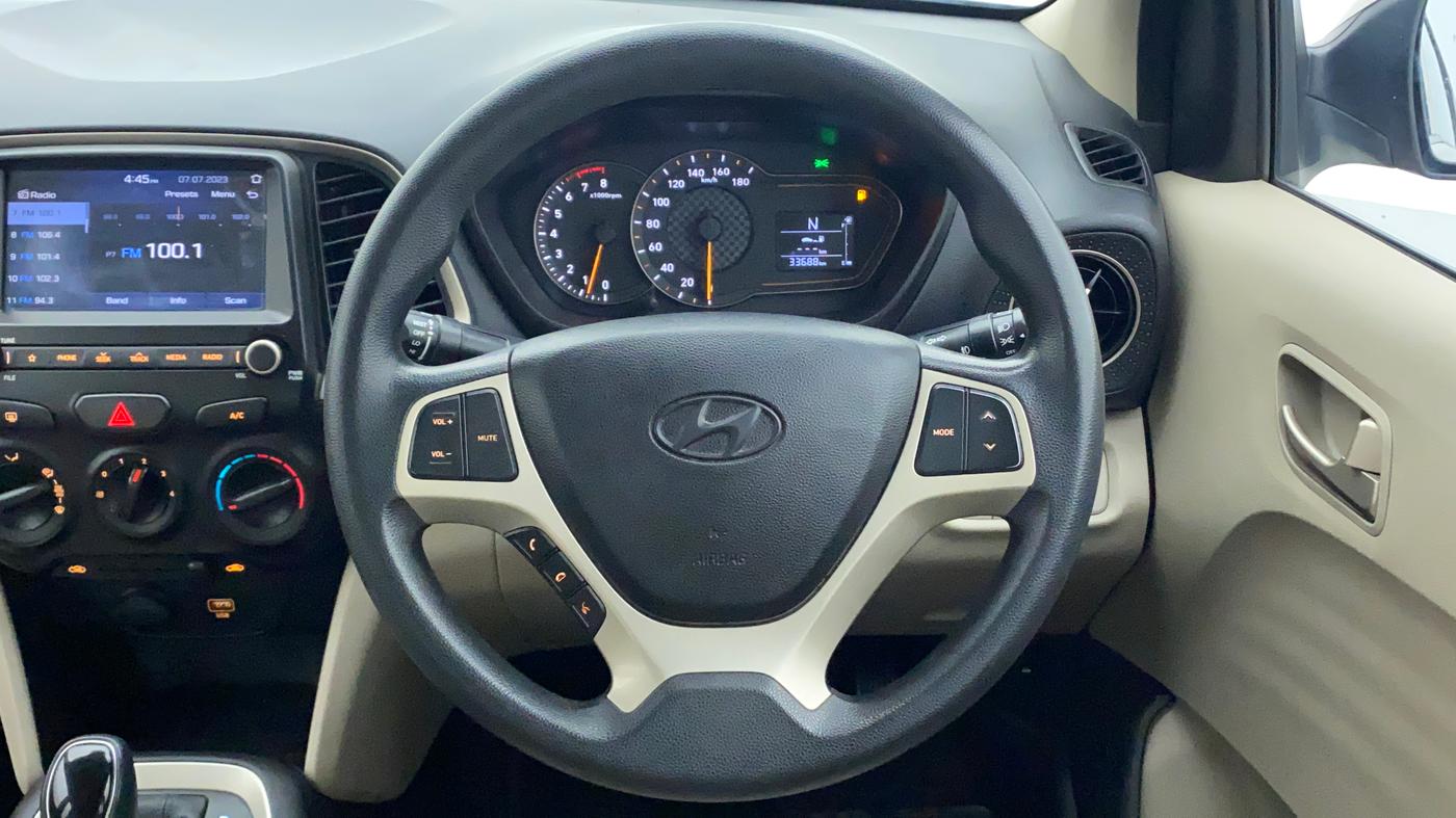 2019 Hyundai NEW SANTRO SPORTZ AMT, Petrol, Automatic, 34,008 km, Steering Wheel Close Up