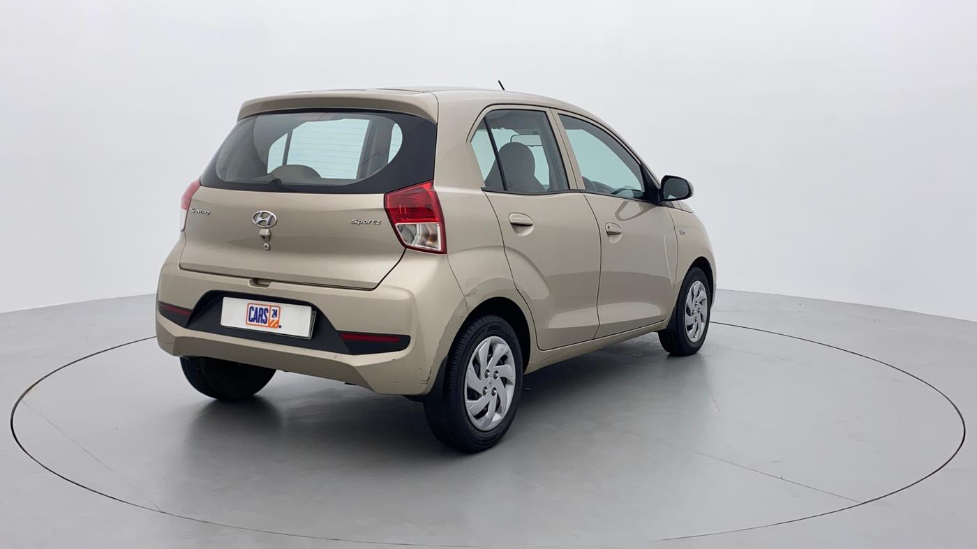 2019 Hyundai NEW SANTRO SPORTZ AMT, Petrol, Automatic, 34,008 km, Right Back Diagonal