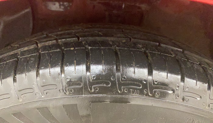 2019 Hyundai Grand i10 SPORTZ 1.2 KAPPA VTVT, Petrol, Manual, 40,910 km, Left Front Tyre Tread