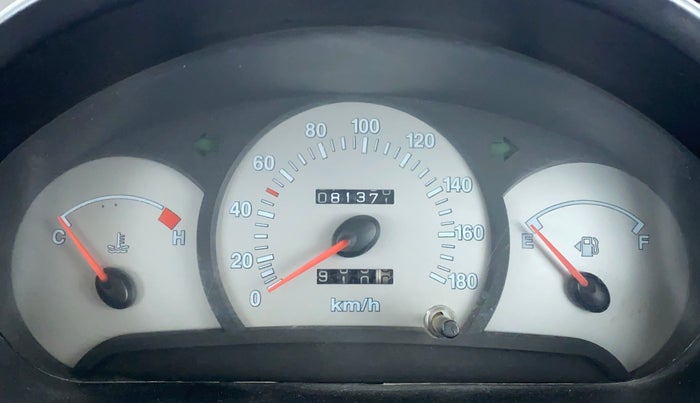2013 Hyundai Santro Xing GLS, CNG, Manual, 81,527 km, Odometer Image