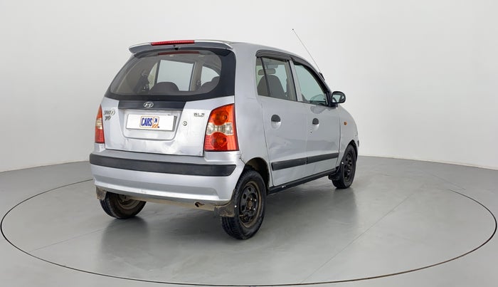 2013 Hyundai Santro Xing GLS, CNG, Manual, 81,527 km, Right Back Diagonal