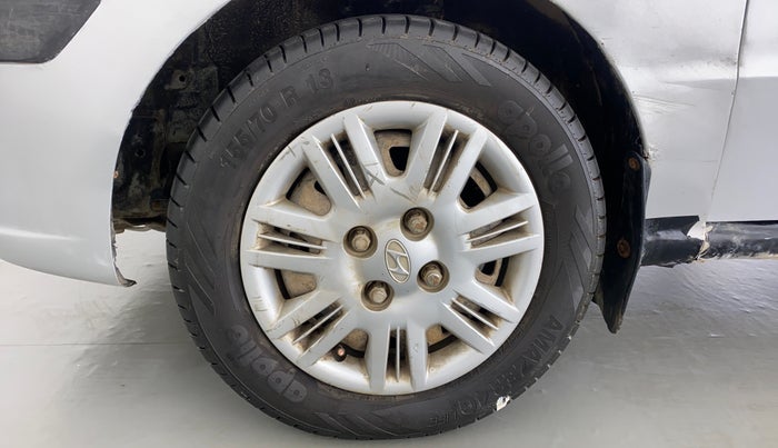 2013 Hyundai Santro Xing GLS, CNG, Manual, 81,527 km, Left Front Wheel