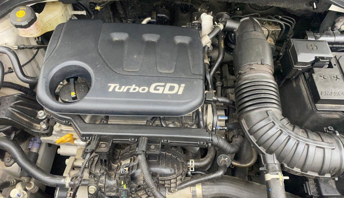 2022 KIA SONET HTX 1.0 DCT, Petrol, Automatic, 29,010 km, Engine View