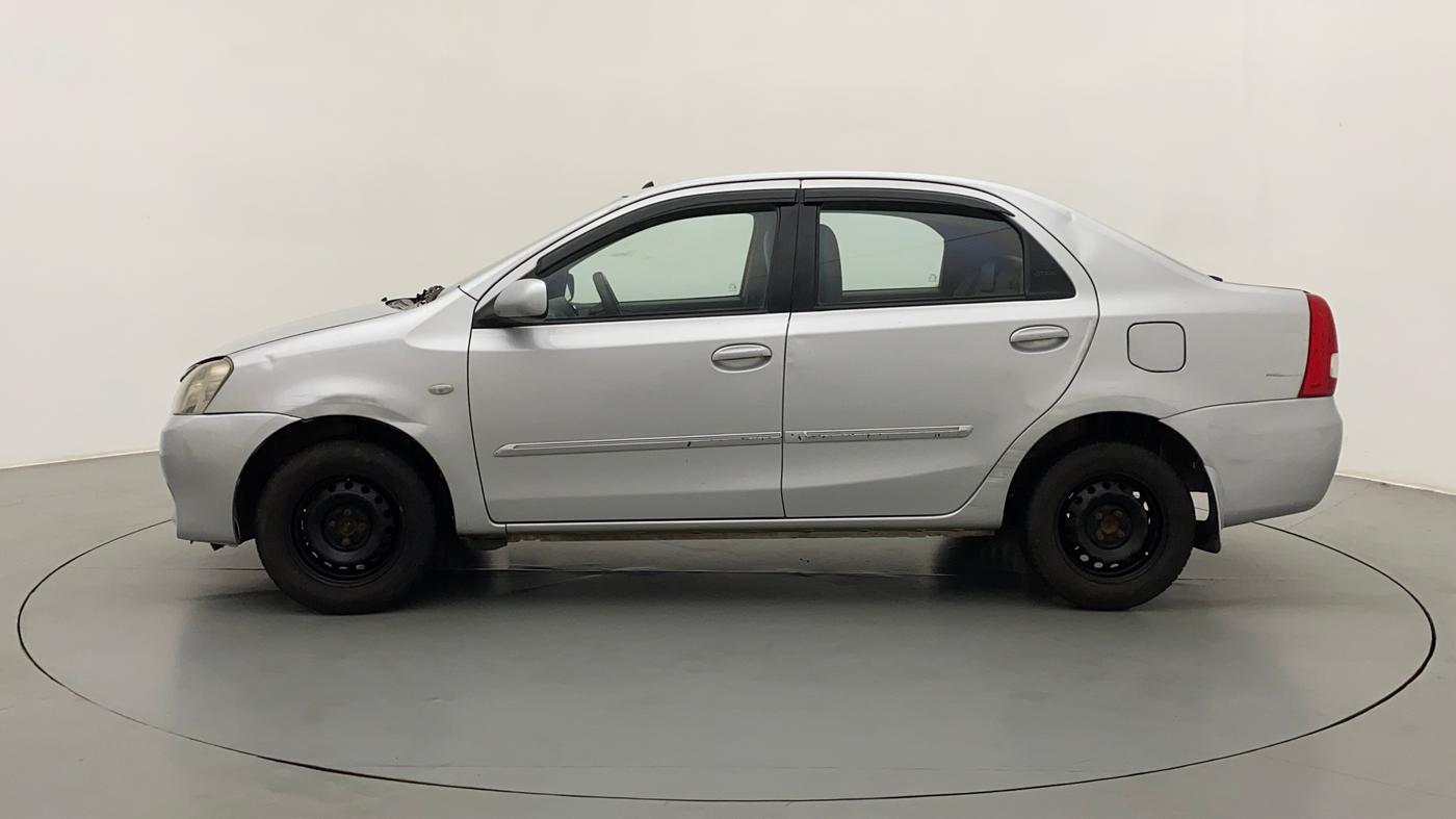 2011 Toyota Etios G, Petrol, Manual, 88,605 km, Left Side