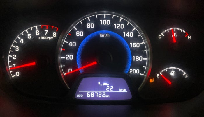 2013 Hyundai Grand i10 MAGNA 1.2 KAPPA VTVT, CNG, Manual, 68,714 km, Odometer Image