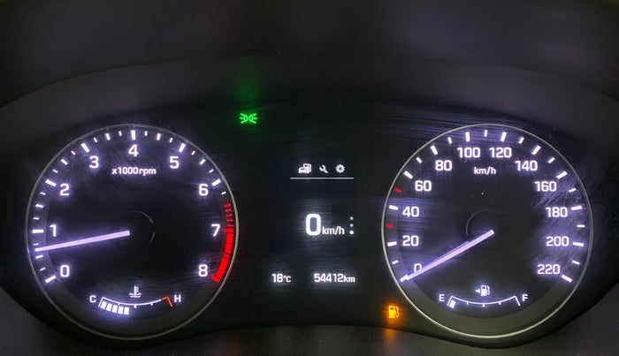 2016 Hyundai Elite i20 ASTA 1.2 (O), Petrol, Manual, 54,450 km, Odometer Image