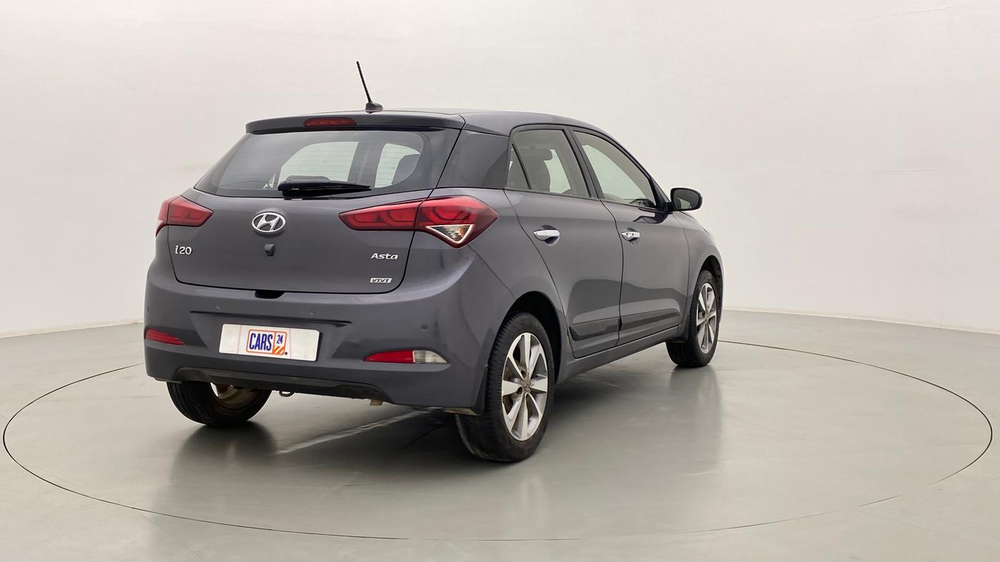 2016 Hyundai Elite i20 ASTA 1.2 (O), Petrol, Manual, 54,450 km, Right Back Diagonal