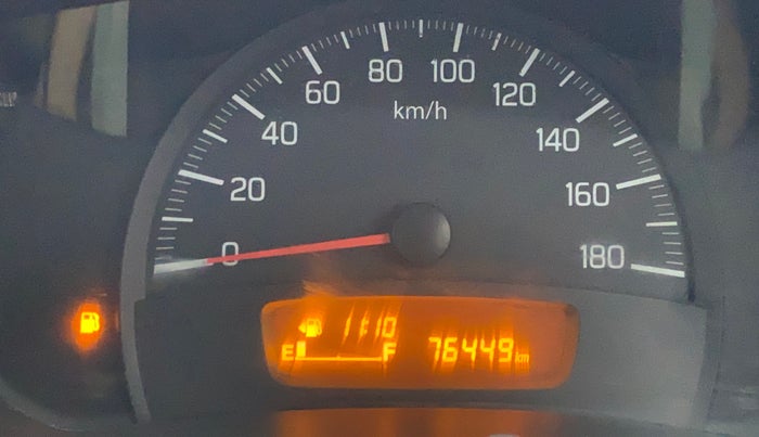 2017 Maruti Celerio VXI (O), Petrol, Manual, 76,404 km, Odometer Image