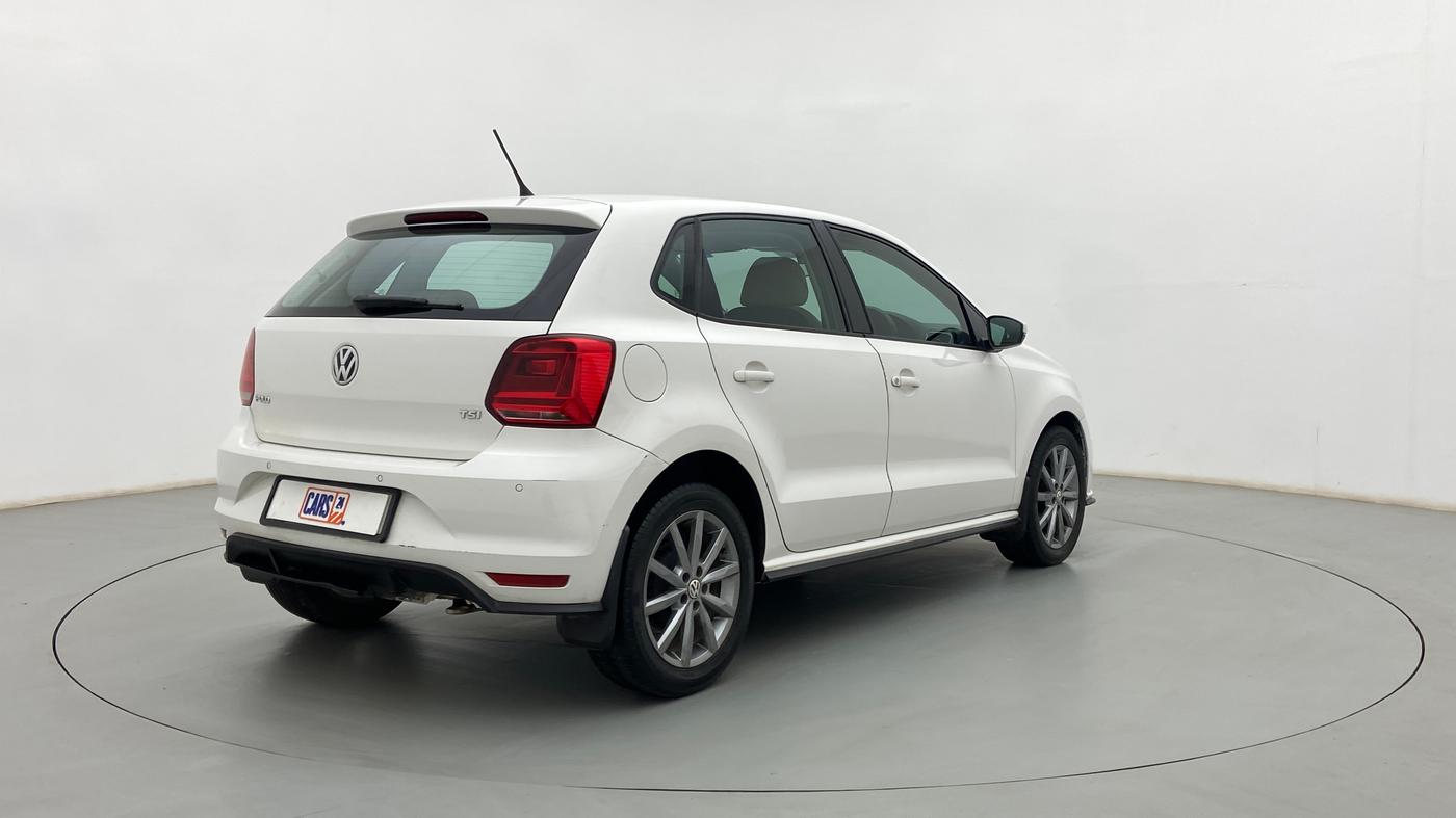 2021 Volkswagen Polo HIGHLINE PLUS 1.0L TSI AT, Petrol, Automatic, 55,053 km, Right Back Diagonal