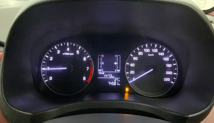 2016 Hyundai Creta SX PLUS  ANNIVERSARY EDITION 1.6 PETROL, Petrol, Manual, 74,626 km, Odometer Image