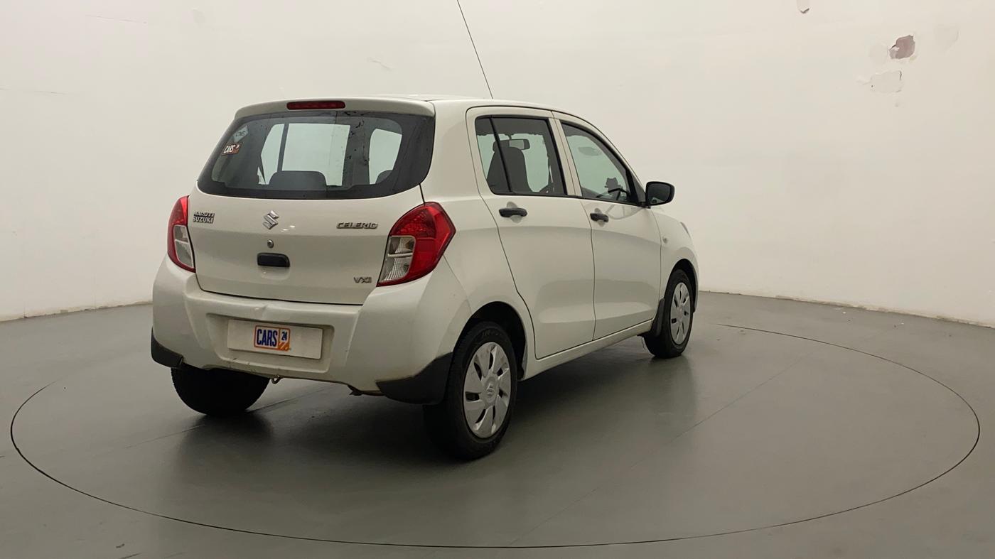2014 Maruti Celerio VXI CNG, CNG, Manual, 74,958 km, Right Back Diagonal