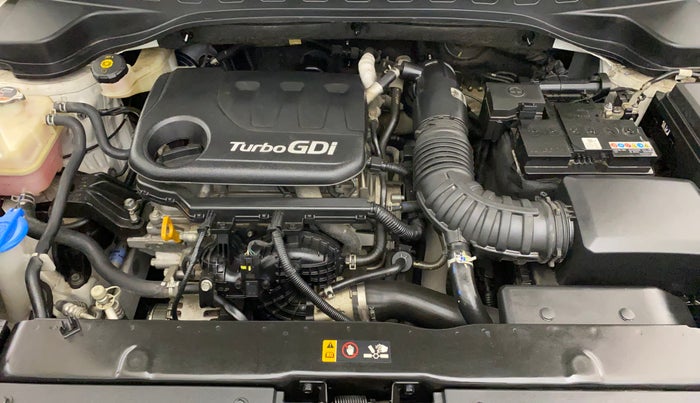 2021 KIA SONET HTX 1.0 IMT, Petrol, Manual, 9,222 km, Engine View