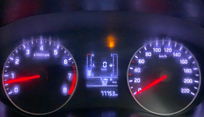 2018 Hyundai Elite i20 SPORTZ 1.2, Petrol, Manual, 77,915 km, Odometer Image