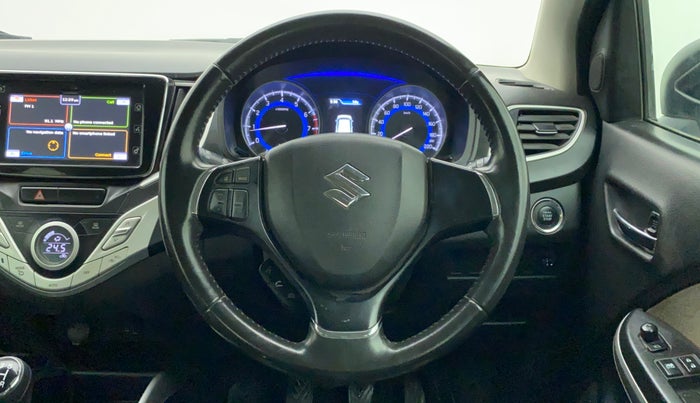 2016 Maruti Baleno ALPHA PETROL 1.2, Petrol, Manual, 46,009 km, Steering Wheel Close Up
