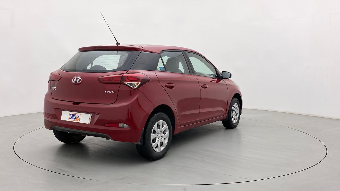 2017 Hyundai Elite i20 SPORTZ 1.2, Petrol, Manual, 91,346 km, Right Back Diagonal