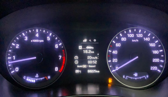 2016 Hyundai Elite i20 ASTA 1.2, Petrol, Manual, 68,207 km, Odometer Image