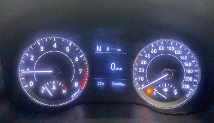 2022 Hyundai VENUE SX 1.0 TURBO IMT, Petrol, Manual, 36,408 km, Odometer Image