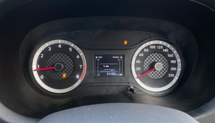 2022 Hyundai AURA S 1.2 CNG, CNG, Manual, 54,468 km, Odometer Image