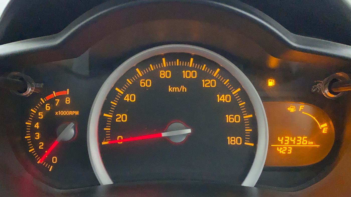 2019 Maruti Celerio ZXI OPT, Petrol, Manual, 43,697 km, Odometer Image