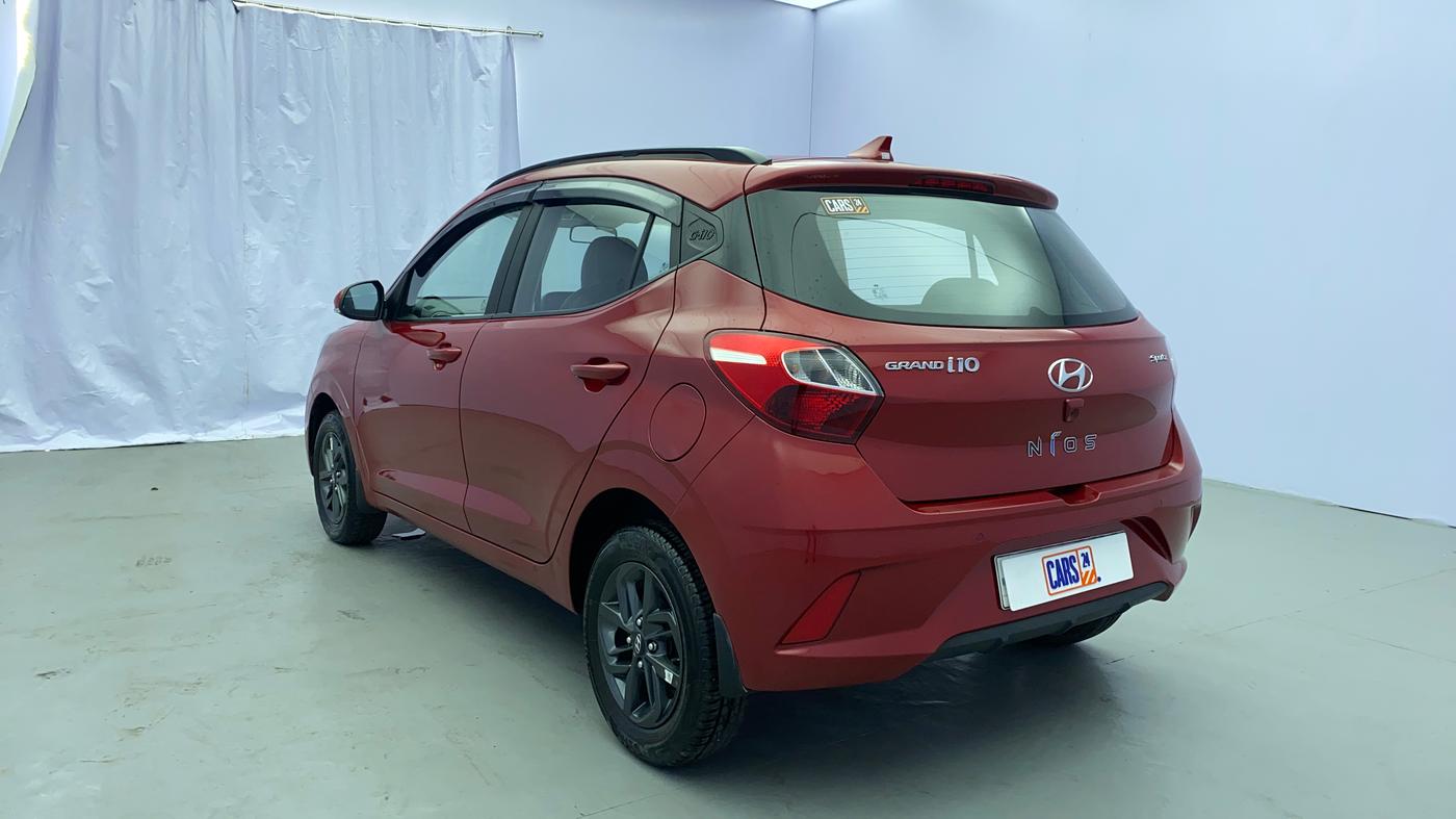2021 Hyundai GRAND I10 NIOS SPORTZ 1.2 KAPPA VTVT, Petrol, Manual, 6,255 km, Left Back Diagonal