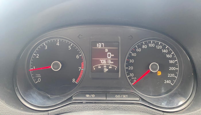 2014 Volkswagen Polo HIGHLINE1.2L, Petrol, Manual, 70,578 km, Odometer Image