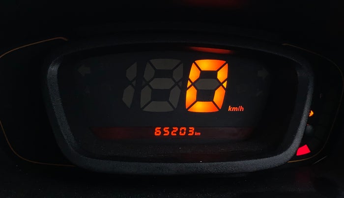 2017 Renault Kwid RXT 1.0, Petrol, Manual, 65,197 km, Odometer Image