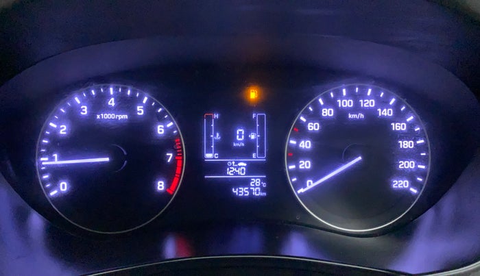 2017 Hyundai Elite i20 SPORTZ 1.2, Petrol, Manual, 43,773 km, Odometer Image