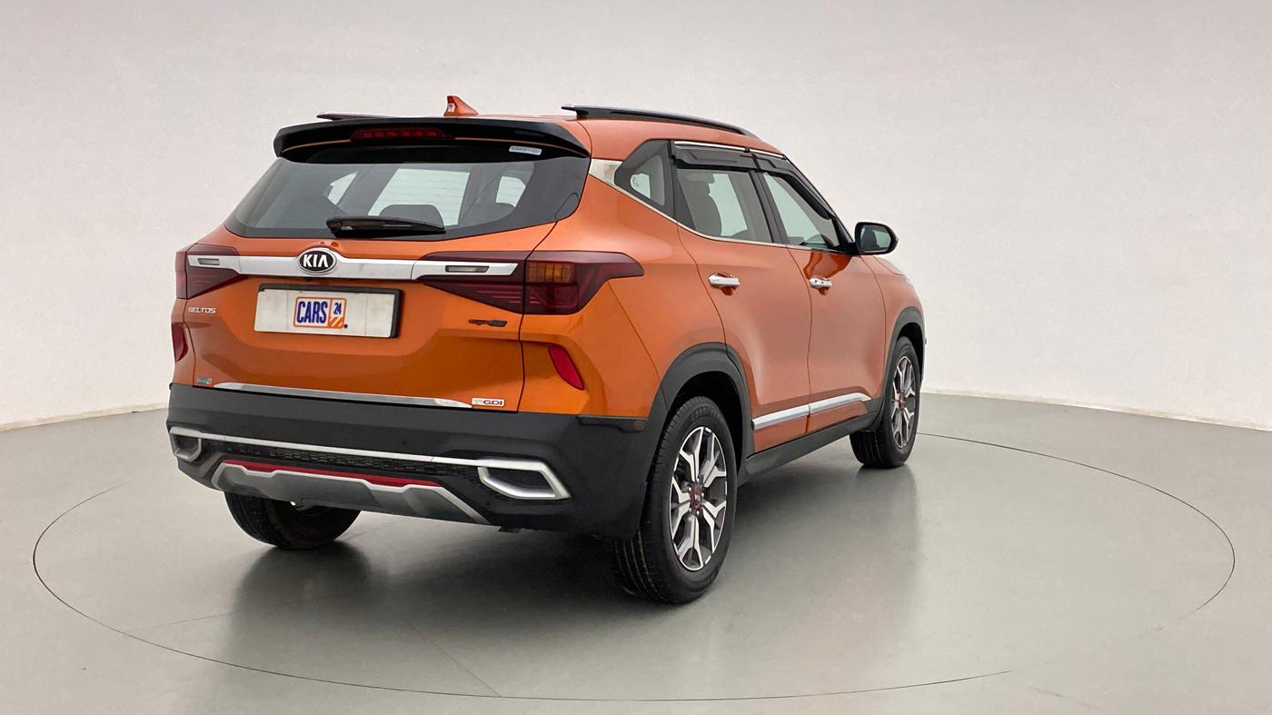 2019 KIA SELTOS GTX 1.4 GDI PETROL, Petrol, Manual, 18,688 km, Right Back Diagonal