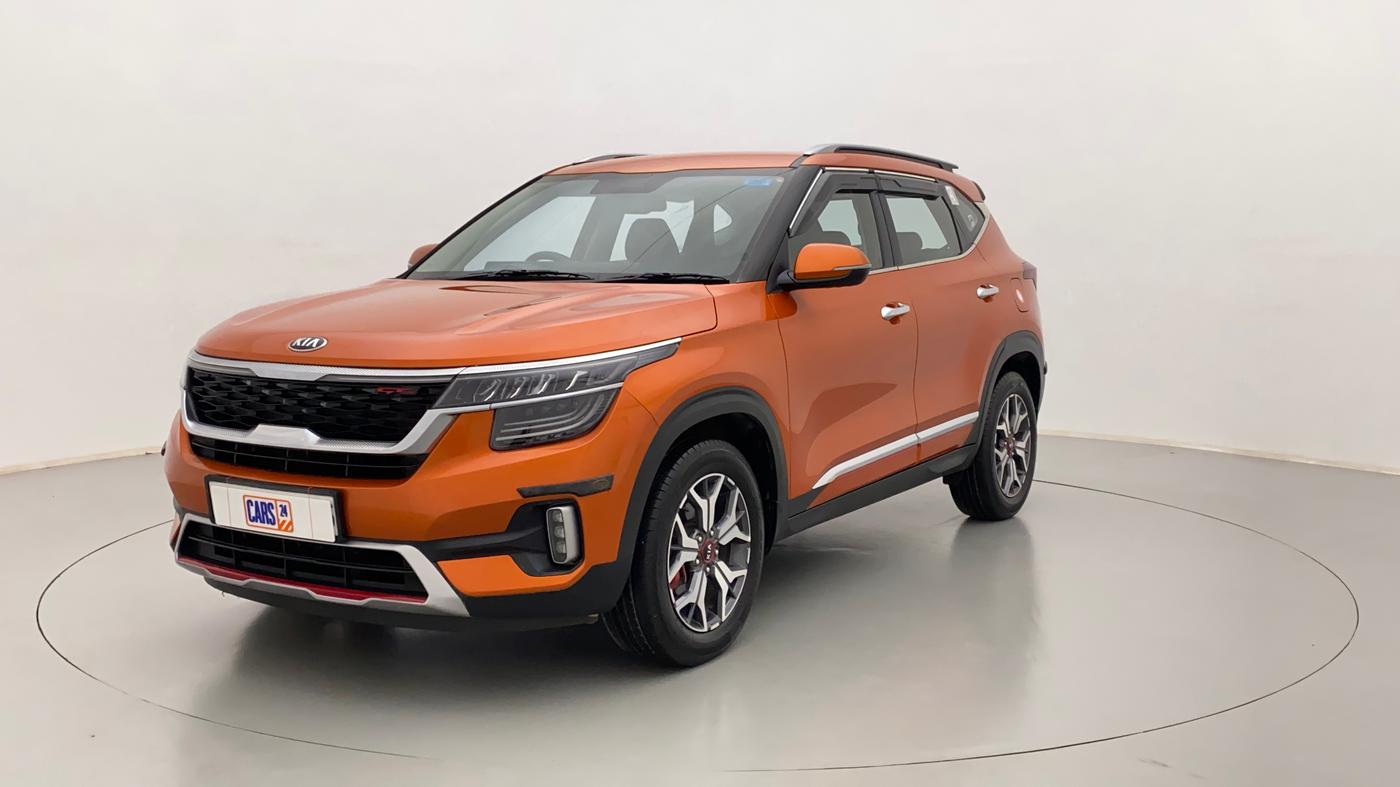 2019 KIA SELTOS GTX 1.4 GDI PETROL, Petrol, Manual, 18,688 km, Left Front Diagonal
