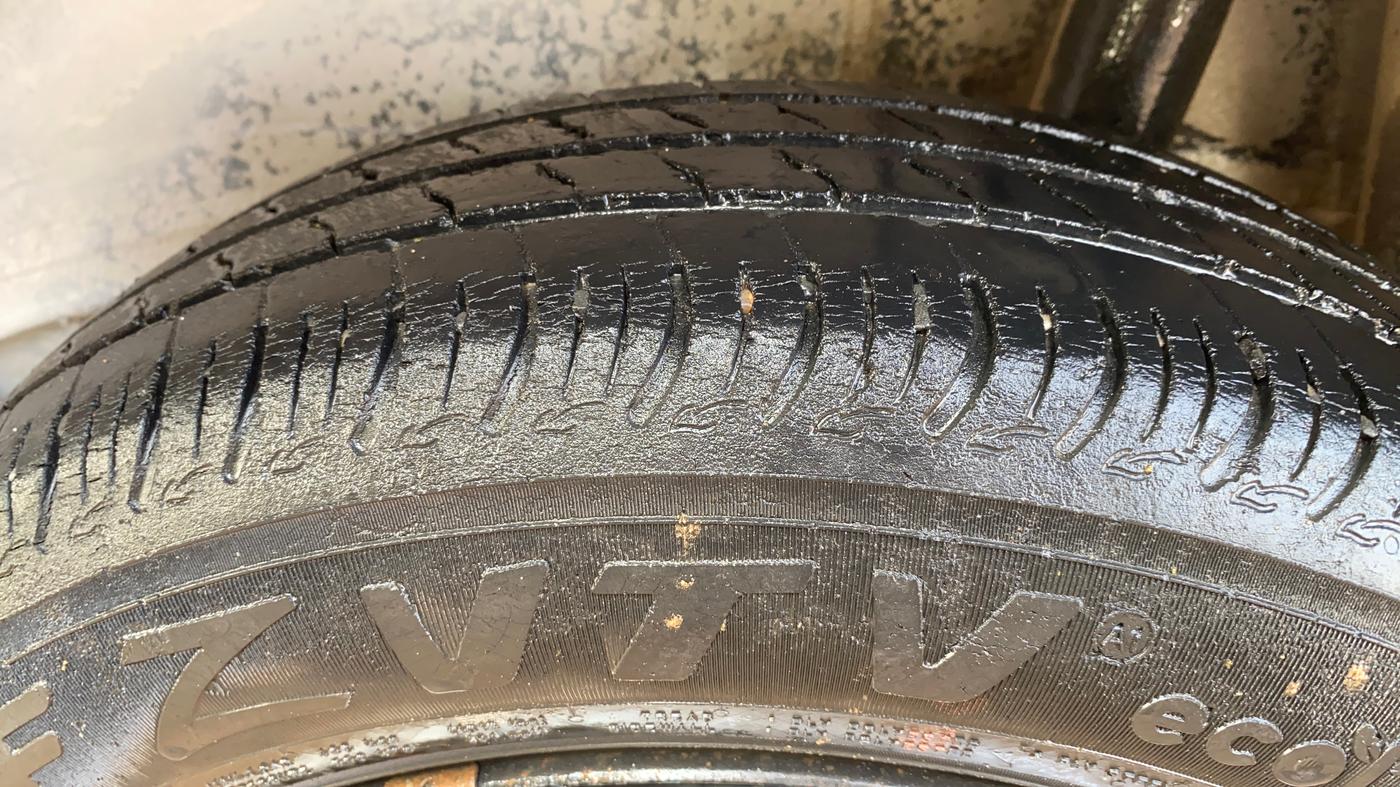 2019 Maruti S PRESSO VXI+, Petrol, Manual, 62,232 km, Left Rear Tyre Tread