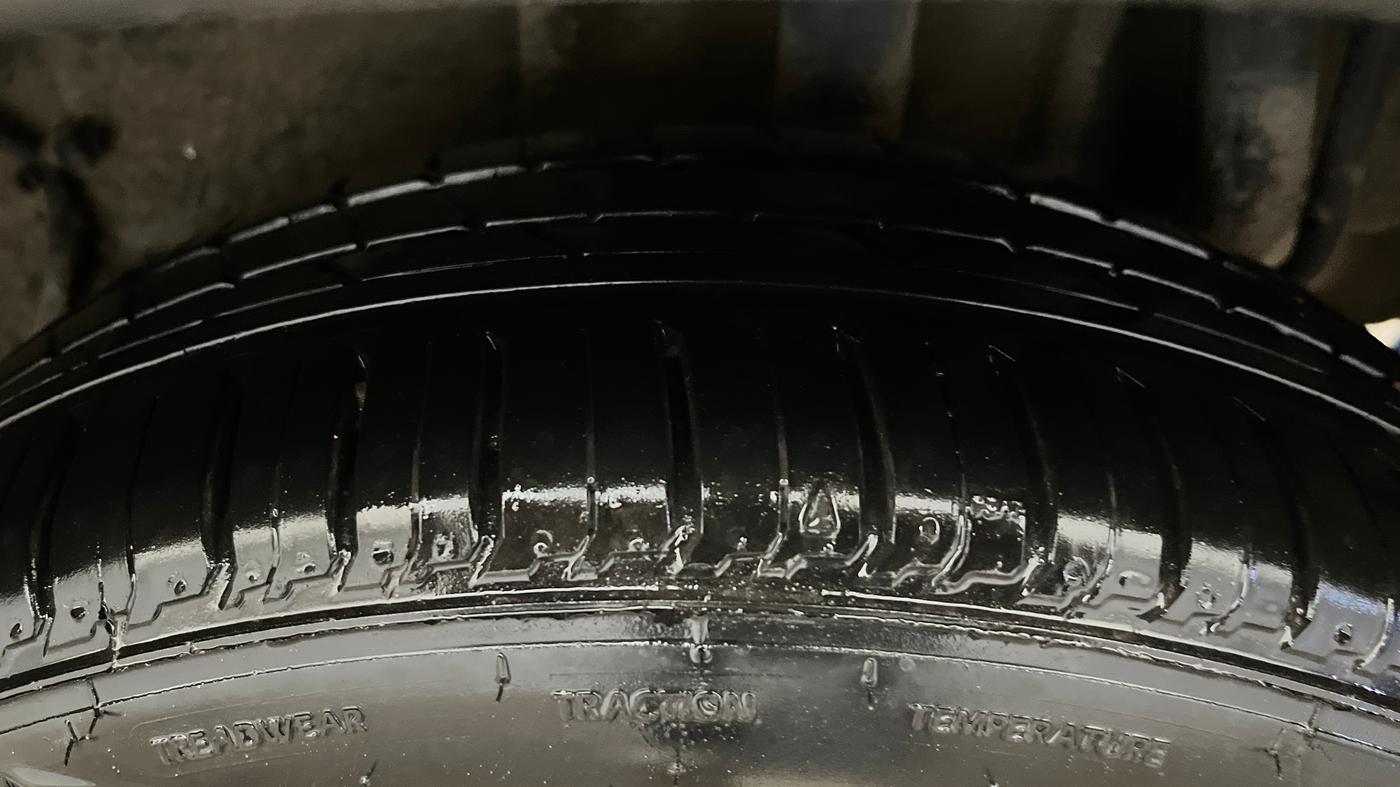 2021 Tata TIAGO NRG PETROL AMT, Petrol, Automatic, 59,817 km, Left Rear Tyre Tread