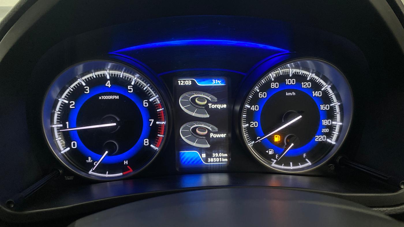2016 Maruti Baleno ZETA PETROL 1.2, Petrol, Manual, 38,501 km, Odometer Image