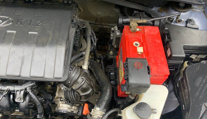 2016 Hyundai Grand i10 ASTA AT 1.2 KAPPA VTVT, Petrol, Automatic, 34,735 km, Engine View - Left