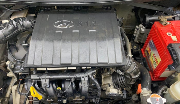 2016 Hyundai Grand i10 ASTA AT 1.2 KAPPA VTVT, Petrol, Automatic, 34,735 km, Engine View