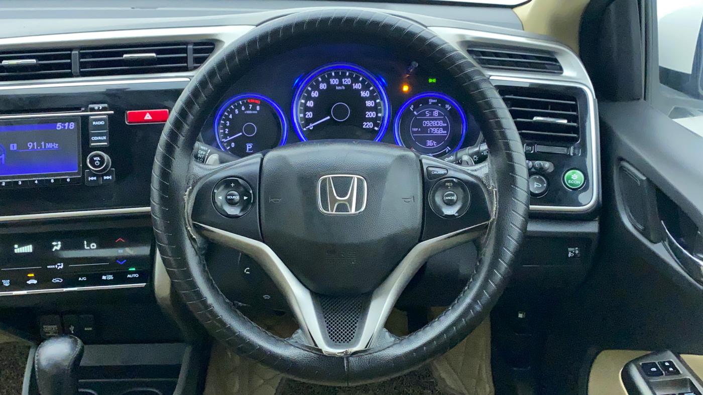 2016 Honda City 1.5L I-VTEC VX CVT, Petrol, Automatic, 92,789 km, Steering Wheel Close Up