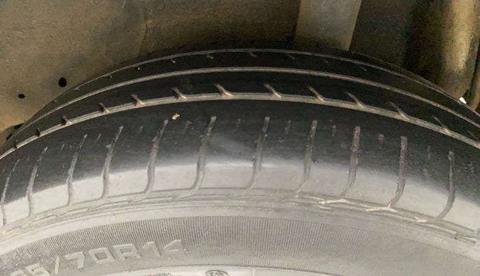 2017 Maruti Celerio ZXI AMT, Petrol, Automatic, 1,36,756 km, Left Rear Tyre Tread