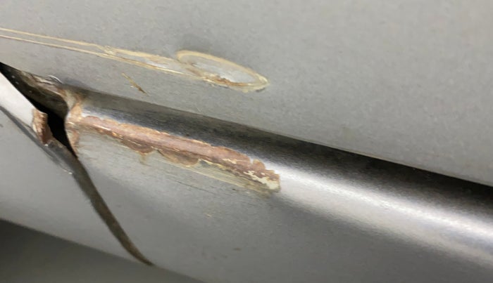 2017 Maruti Celerio ZXI AMT, Petrol, Automatic, 1,36,756 km, Left running board - Slight discoloration