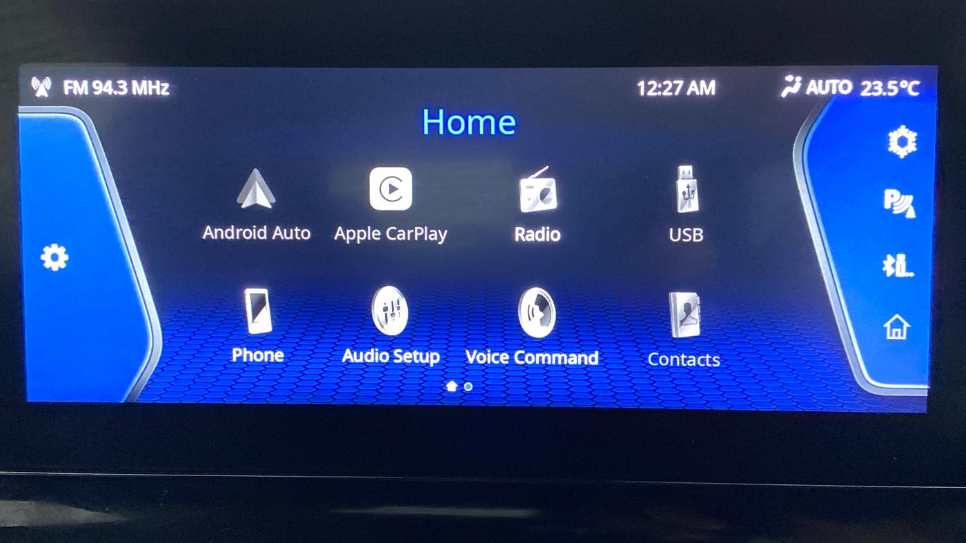 2019 Tata Harrier XZ 2.0L Kryotec, Diesel, Manual, 97,115 km, Touchscreen Infotainment System