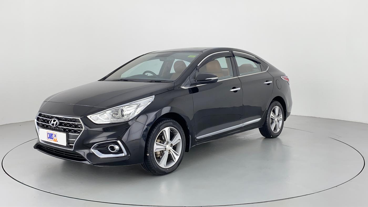 2018 Hyundai Verna 1.6 SX (O) CRDI MT, Diesel, Manual, 48,791 km, Left Front Diagonal