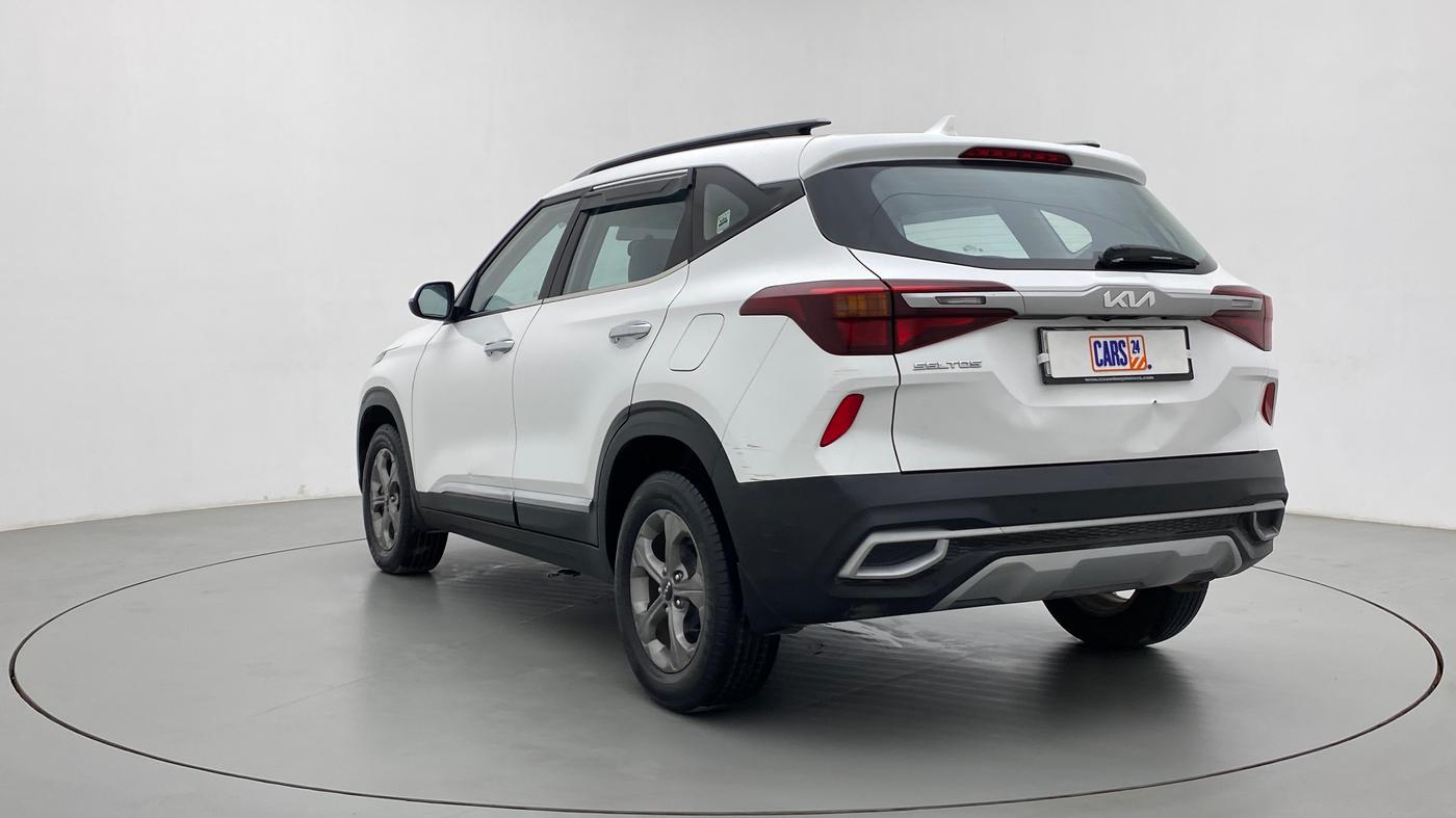 2022 KIA SELTOS HTK PLUS 1.5 IMT, Petrol, Manual, 27,272 km, Left Back Diagonal
