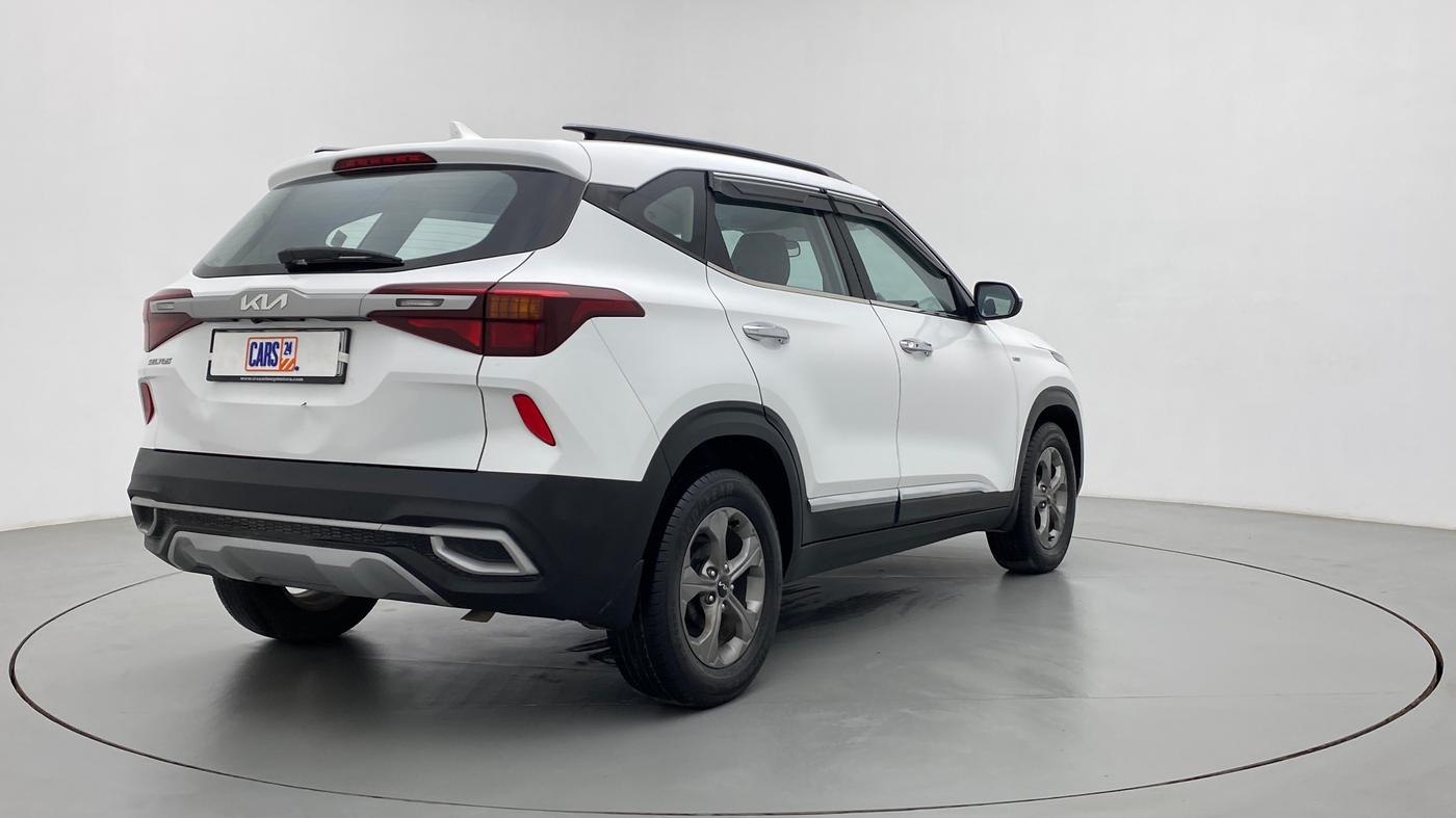 2022 KIA SELTOS HTK PLUS 1.5 IMT, Petrol, Manual, 27,272 km, Right Back Diagonal