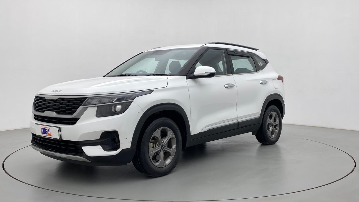 2022 KIA SELTOS HTK PLUS 1.5 IMT, Petrol, Manual, 27,272 km, Left Front Diagonal