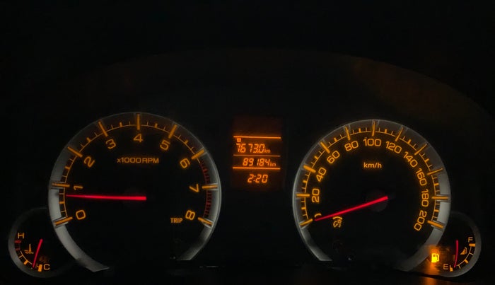 2015 Maruti Swift VXI, Petrol, Manual, 89,183 km, Odometer Image