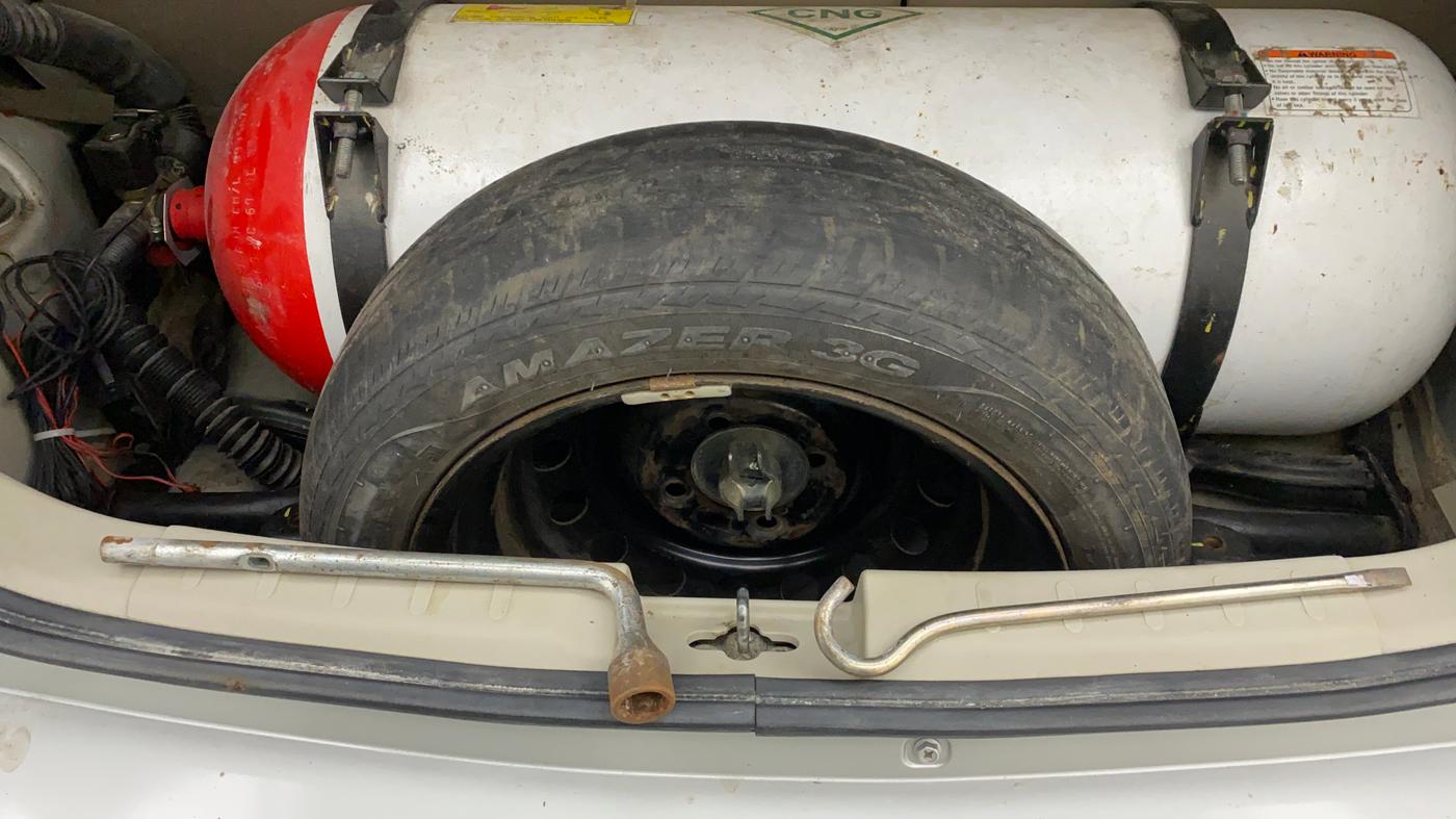 2018 Maruti Celerio VXI CNG D, CNG, Manual, 51,503 km, Spare Tyre